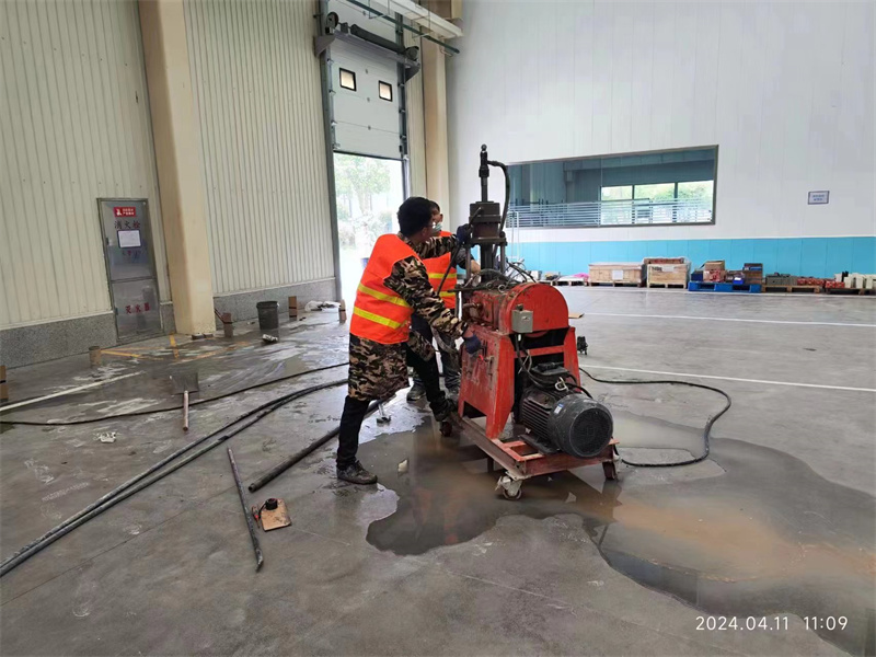 岷县厂房地面下沉塌陷注浆加固施工